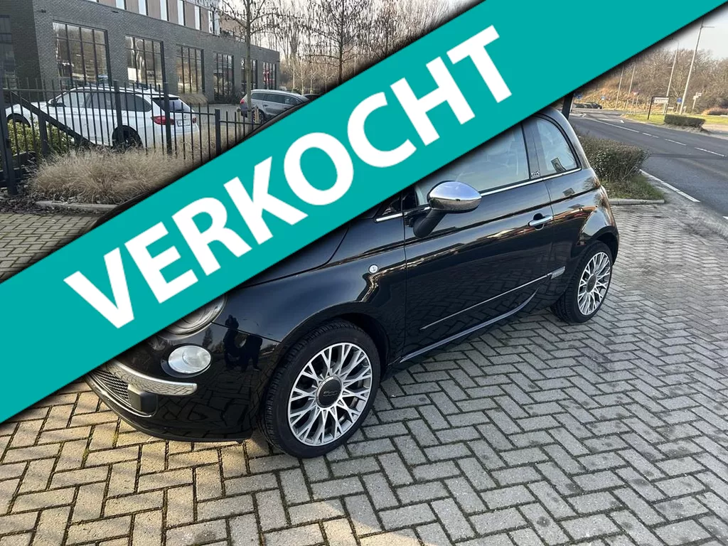 Fiat 500 1.2 Lounge 2011! Cabrio! CLIMA! LEDER! Nette auto!