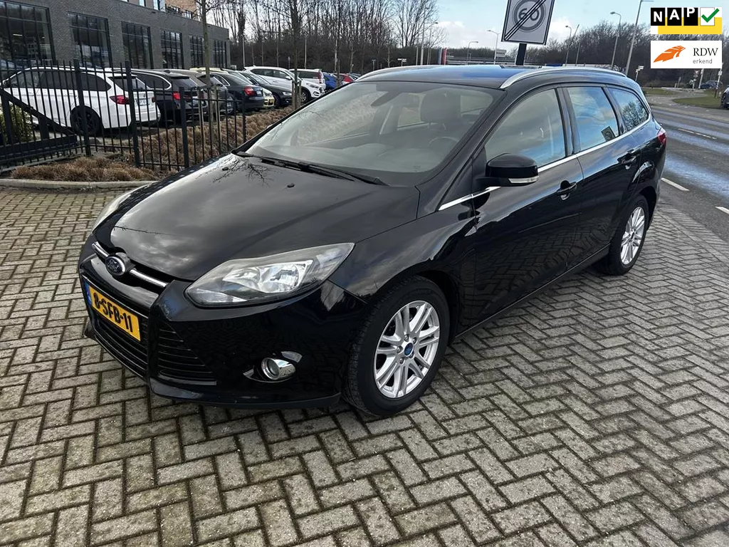 Ford Focus Wagon 1.6 EcoBoost Titanium 2013! NAVI CLIMA! Nette auto!